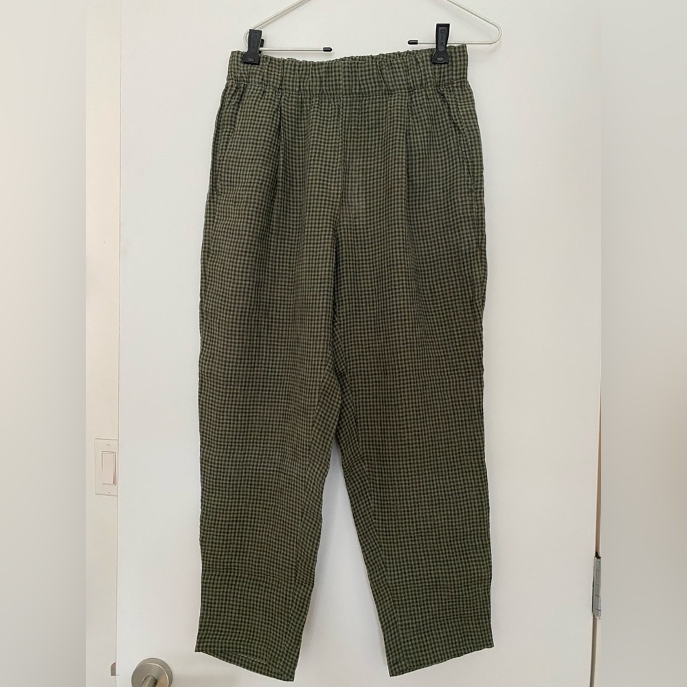 Eileen Fisher Loden Tapered Ankle Pants NWT